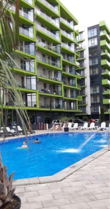 Alezzy Beach Apartament Prima Linie La Mare Navodari Bagian luar foto