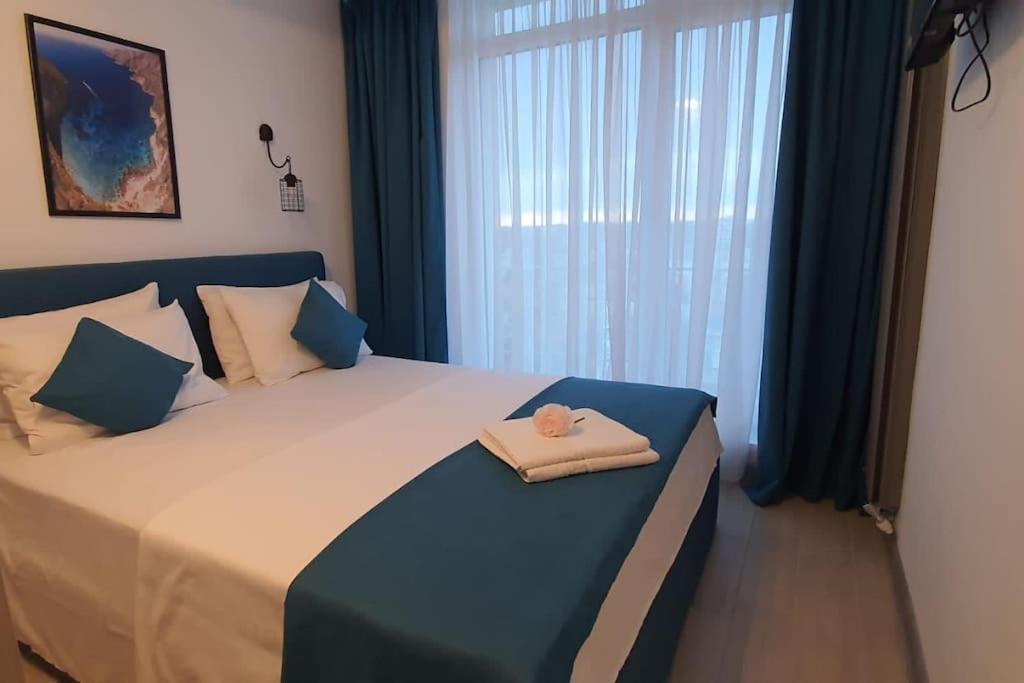 Alezzy Beach Apartament Prima Linie La Mare Navodari Bagian luar foto