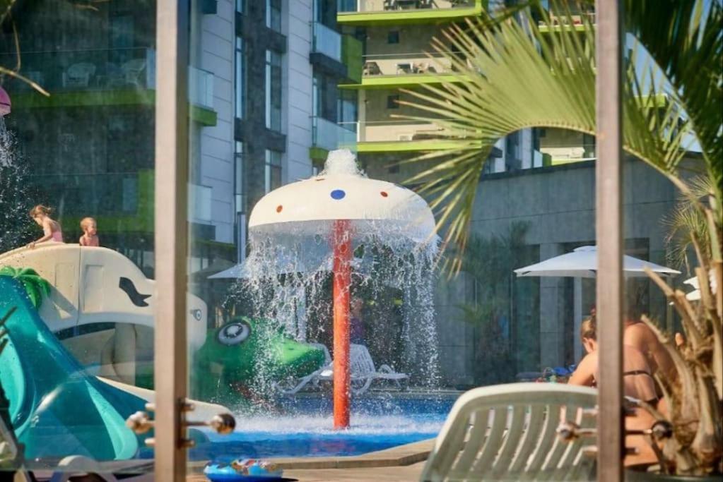 Alezzy Beach Apartament Prima Linie La Mare Navodari Bagian luar foto