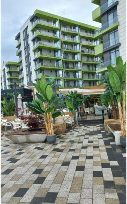 Alezzy Beach Apartament Prima Linie La Mare Navodari Bagian luar foto