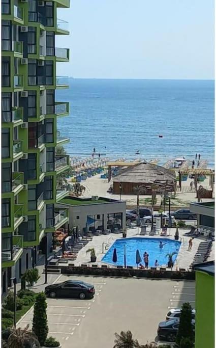Alezzy Beach Apartament Prima Linie La Mare Navodari Bagian luar foto