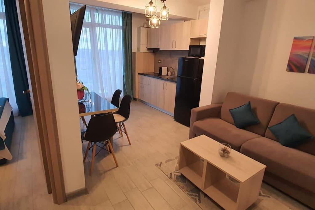 Alezzy Beach Apartament Prima Linie La Mare Navodari Bagian luar foto