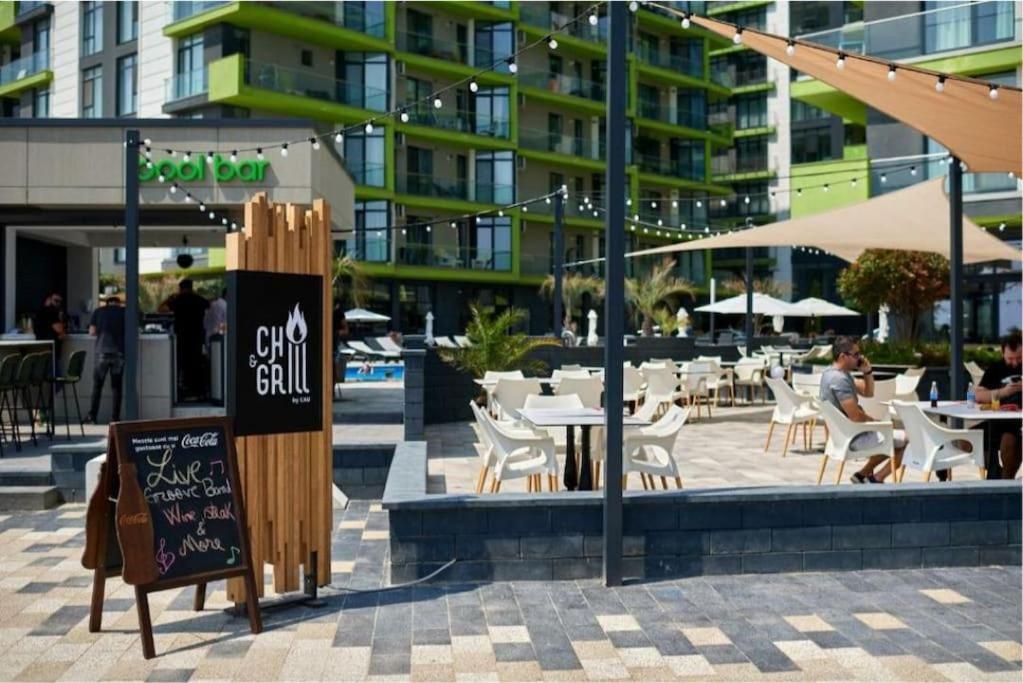 Alezzy Beach Apartament Prima Linie La Mare Navodari Bagian luar foto