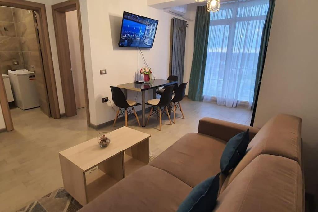Alezzy Beach Apartament Prima Linie La Mare Navodari Bagian luar foto